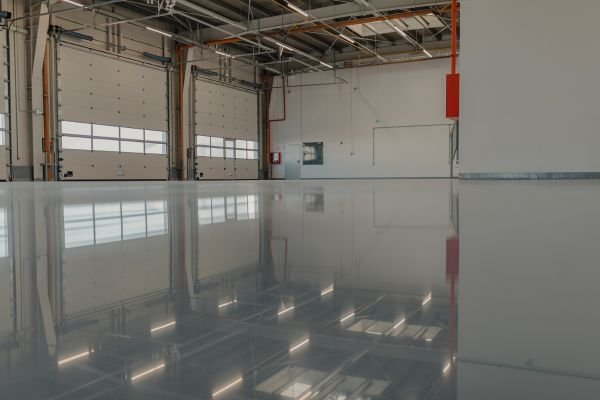 Easier Daily Cleaning and Chemical Spill Management - Industrial Epoxy Flooring Sutherland Shire